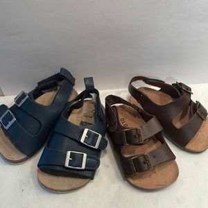Baby Boy 3-6 months, sandal bundle - like new worn once
